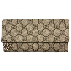 中古】 GUCCI グッチ GGモーメント ラウンドファスナー 長財布 456117