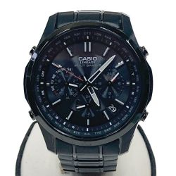 〇〇 CASIO カシオ LINEAGE リニエージ ソーラー電波 メンズ腕時計 LIW-M610 Bランク
