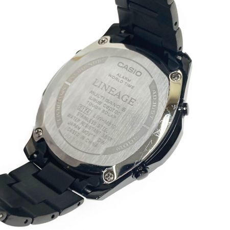  CASIO カシオ LINEAGE リニエージ ソーラー電波 メンズ腕時計 LIW-M610