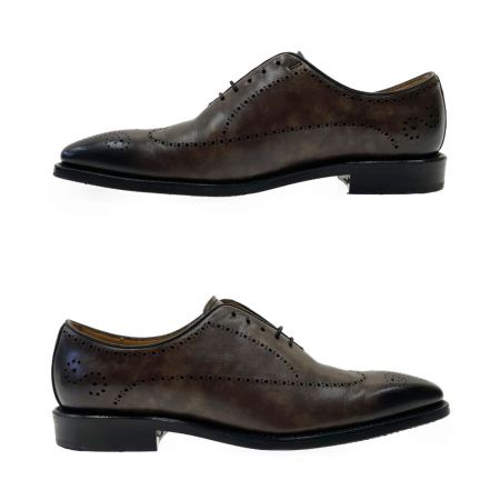  REGAL リーガル ウィングチップシューズ 25.5cm W85D ブラウン