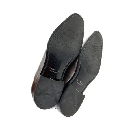  REGAL リーガル ウィングチップシューズ 25.5cm W85D ブラウン