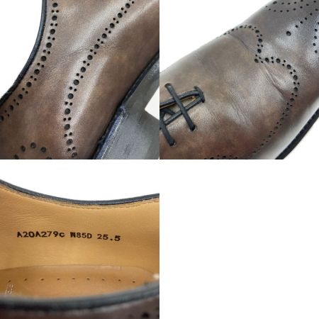  REGAL リーガル ウィングチップシューズ 25.5cm W85D ブラウン