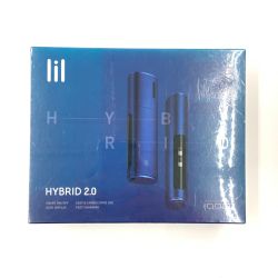 〇〇  lil HYBRID 2.0 電子タバコ スターターキット ブルー シュリンク付き Nランク