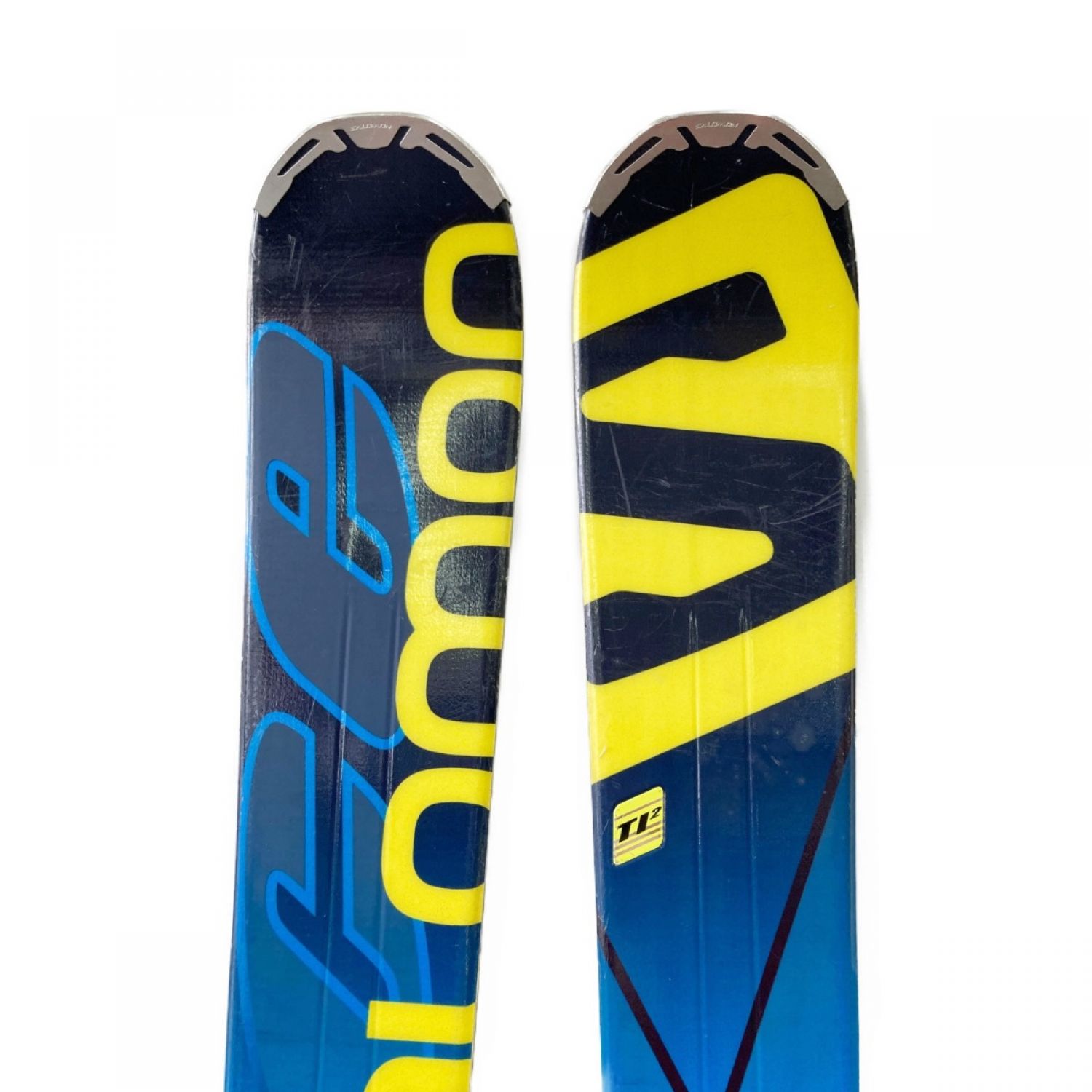 中古】 SALOMON サロモン X-Race POWERLINE 500 TI2 スキー板 ブルー