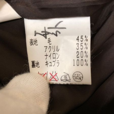  Leilian レリアン レディース セットアップ 3Ｐセット ベスト付き サイズ13+ ブラウン