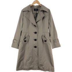 〇〇 Leilian レリアン レディース コート トレンチコート サイズ9 ライナー付き ベージュ Bランク