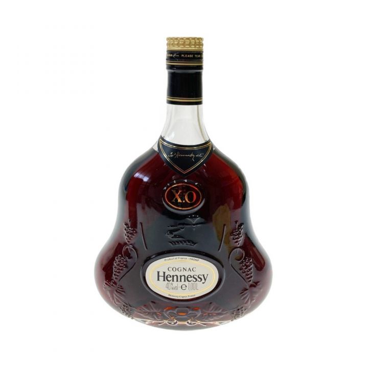 Hennessy ヘネシー XO 金キャップ 1L 40% コニャック ブランデー 古酒 未開栓 未開栓｜中古｜なんでもリサイクルビッグバン