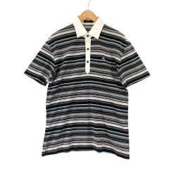 〇〇 BURBERRY BLACK LABEL バーバリーブラックレーベル メンズ シャツ ポロシャツ サイズ3 Bランク