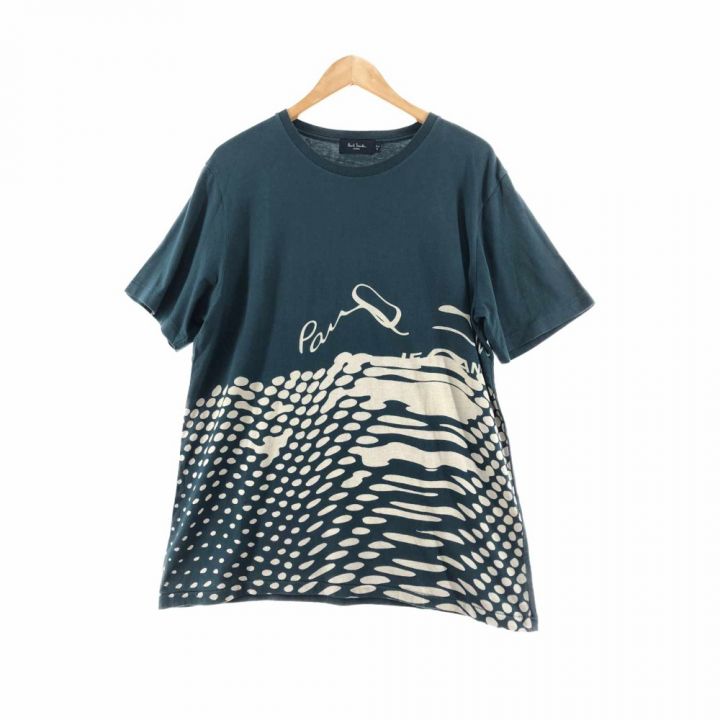 超美品ポールスミス Paul Smith Tシャツ Mサイズ ネイビー Tシャツ/カットソー(半袖/袖なし)
