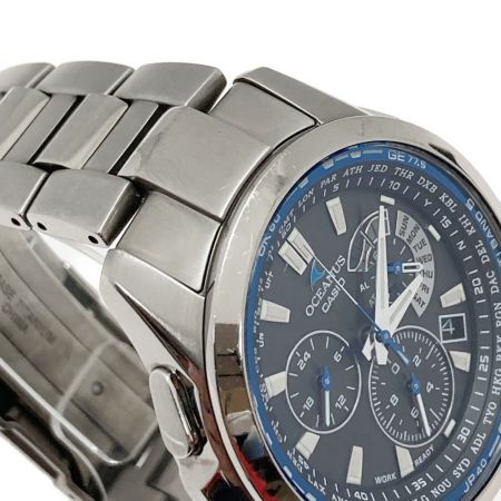 CASIO カシオ OCEANUS オシアナス メンズ腕時計 ソーラー電波クォーツ OCW-M700 Bランク