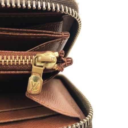  LOUIS VUITTON ルイヴィトン モノグラム ジッピーウォレット 長財布 M60017 ブラウン
