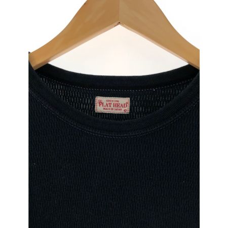  The Flat Head フラッドヘッド メンズ カットソー サイズ42 ブラック