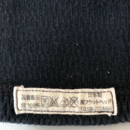  The Flat Head フラッドヘッド メンズ カットソー サイズ42 ブラック