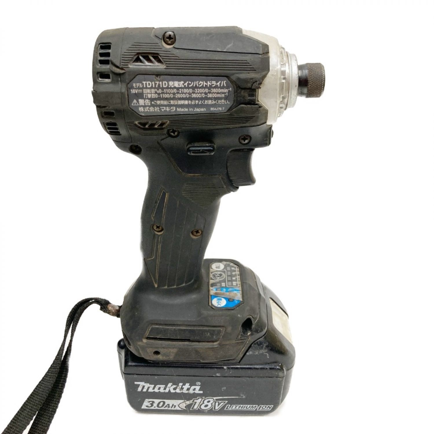 SALE／83%OFF】 makita マキタ TD171D 充電式インパクトドライバー 黒