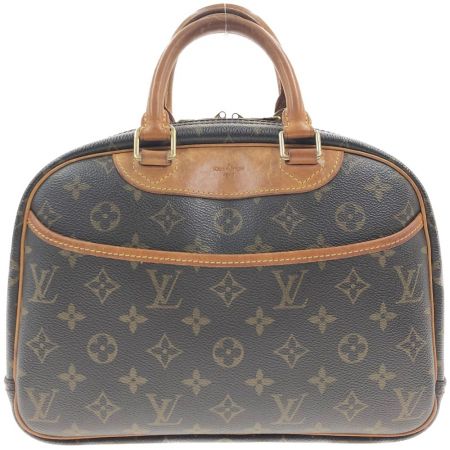  LOUIS VUITTON ルイヴィトン モノグラム トゥルーヴィル M42228 ブラウン