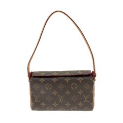 〇〇 LOUIS VUITTON ルイヴィトン モノグラム レシタル ワンショルダー ハンドバッグ M51900 Bランク