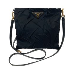 〇〇 PRADA プラダ ショルダーバッグ ブラック Bランク