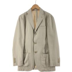 〇〇 Hilton ヒルトン メンズ ジャケット サイズL ベージュ Bランク