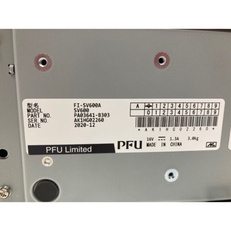  Fujitsu Limited 富士通 scan snap SV600 ブックプレッサー付 スキャナ FL-SV600A 未使用品