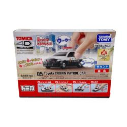 〇〇 TAKARATOMY タカラトミー TOMICA 4D トヨタ クラウン パトロールカー NO.05 Nランク