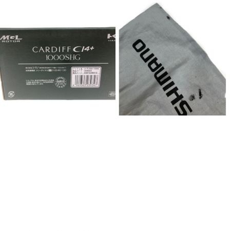  SHIMANO シマノ 18カーディフ CI4+ 1000SHG スピニングリール 03934