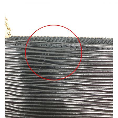  LOUIS VUITTON ルイヴィトン ポシェット・クレ エピ ノワール コインケース M63802 ブラック
