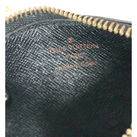  LOUIS VUITTON ルイヴィトン ポシェット・クレ エピ ノワール コインケース M63802 ブラック
