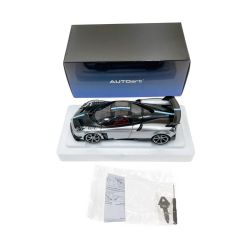 〇〇 AUTOart 1/18 パガーニ ウアイラ BC メタリックシルバー×ブラックカーボン 78278 Bランク
