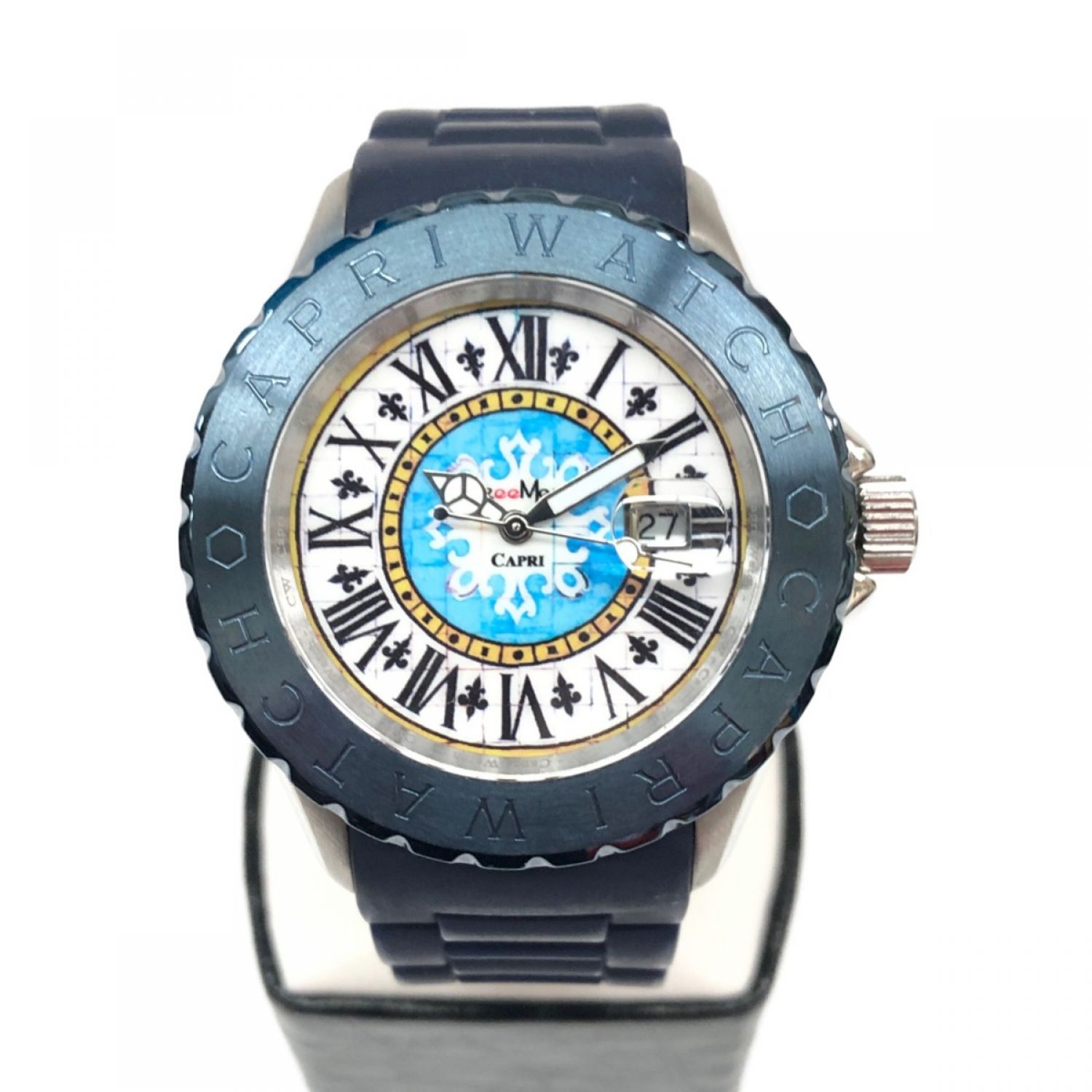 【電池交換済】CAPRI WATCH/カプリウォッチ　フリーメン　メンズ　腕時計