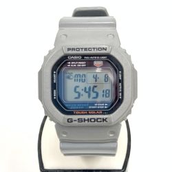 〇〇 CASIO カシオ Gショック タフソーラー 腕時計 G-5600EV グレー Bランク