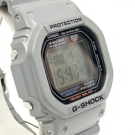  CASIO カシオ Gショック タフソーラー 腕時計 G-5600EV グレー