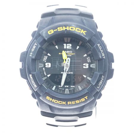  CASIO カシオ Gショック ジーショック G-100 ネイビー x イエロー