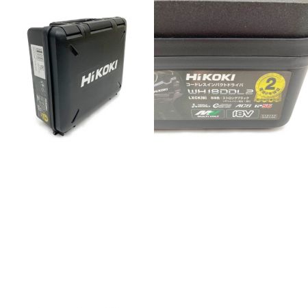  HiKOKI ハイコーキ 18V/14.4V コードレスインパクトドライバ WH 18DDL2