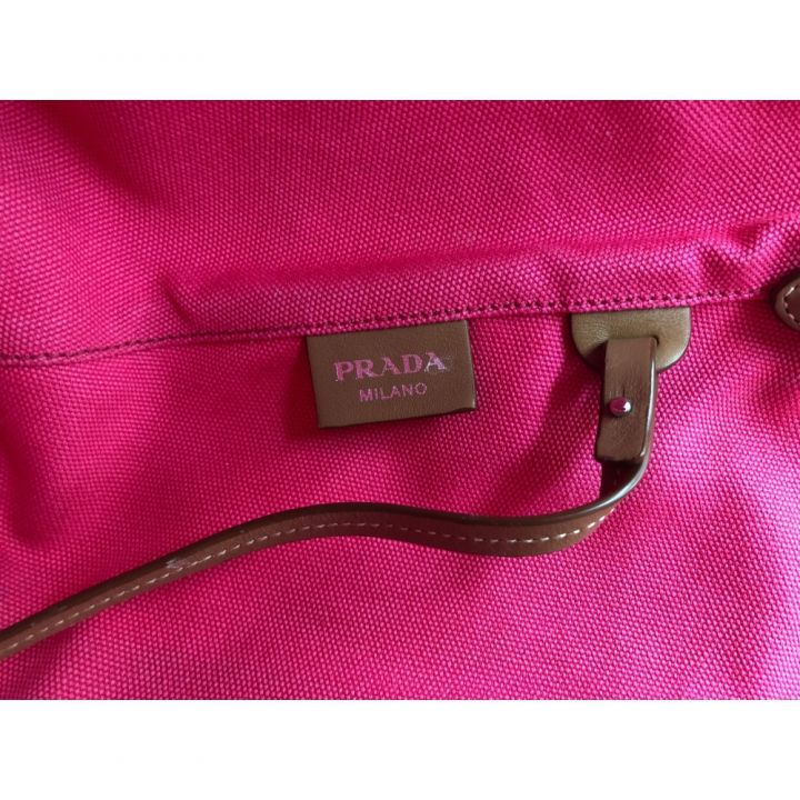 PRADA プラダ カナパ 2WAY トートバッグ 1BG163 ピンク｜中古｜なんでもリサイクルビッグバン