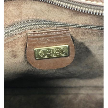  GUCCI グッチ ショルダーバック オールドグッチ 0010841036 ブラウン