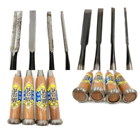  菊弘丸 鑿 ノミ 菊弘丸 三つ裏 二つ裏 10本セット 現状渡し