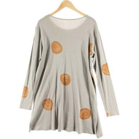  mefu 芽風 レディース Tシャツ 長袖Tシャツ サイズ38 ベージュ