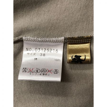  mefu 芽風 レディース Tシャツ 長袖Tシャツ サイズ38 ベージュ