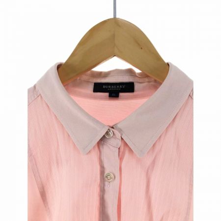  BURBERRY LONDON バーバリーロンドン レディース シャツ サイズ46 ライトピンク