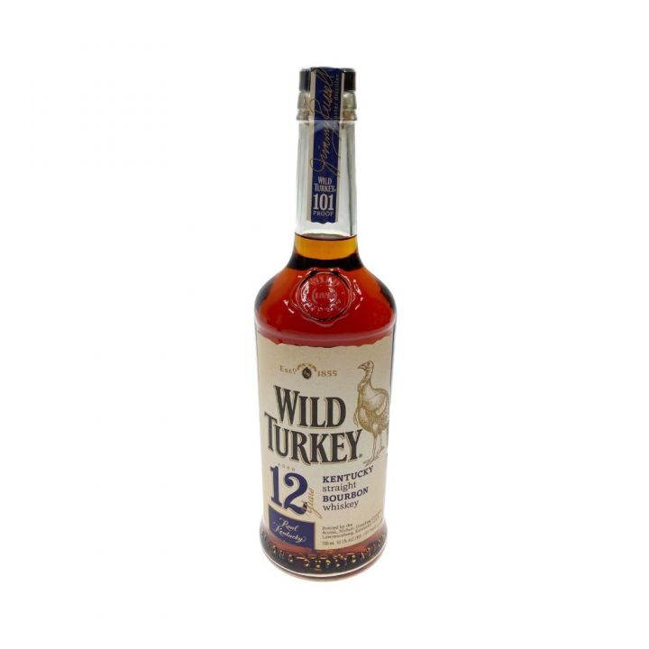 WILD TURKEY ワイルドターキー 12年 青ラベル 古酒 未開栓｜中古｜なんでもリサイクルビッグバン