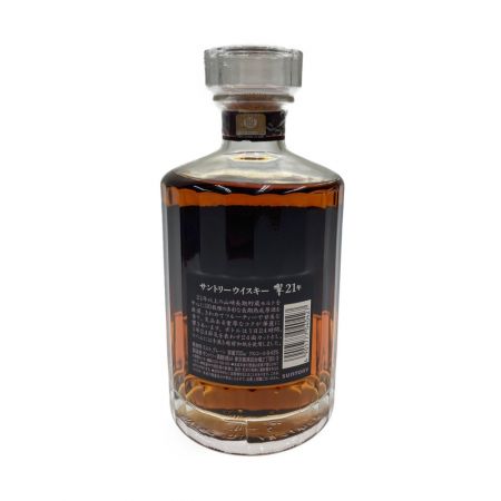 【北海道内限定発送】 HIBIKI サントリーヒビキ 響 21年 43％ 700ml 箱付 ウイスキー 未開栓