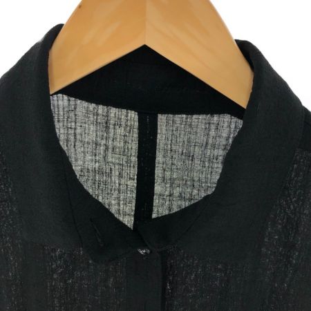  TRUNK レディース セットアップ ロングシャツ＆ボトム サイズ40 ブラック