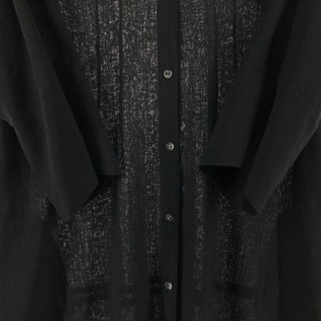  TRUNK レディース セットアップ ロングシャツ＆ボトム サイズ40 ブラック