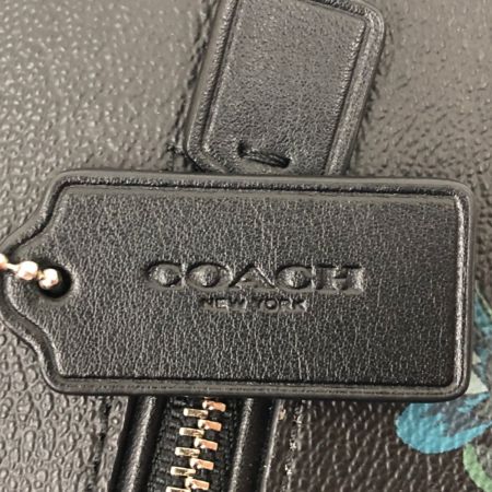  COACH コーチ 2way バック VICTORIAN FLORAL PRINT  ヴィクトリアン フローラル プリント F89154 ブルー x ブラック