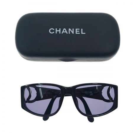  CHANEL シャネル ココマーク サングラス 02461 94305 ブラック x ゴールド