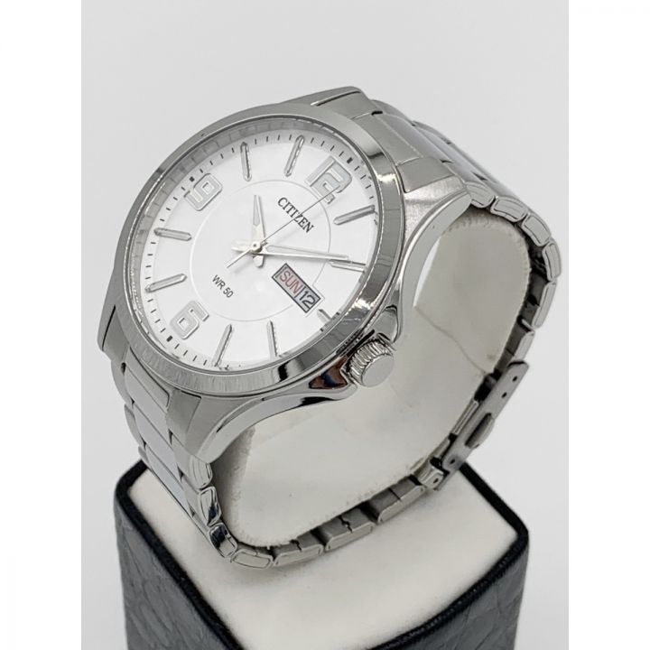 CITIZEN シチズン クォーツ 腕時計 BF-20001-55A シルバー｜中古 