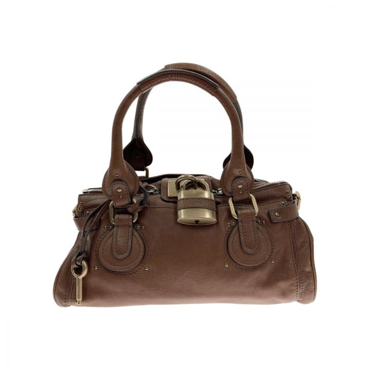 Chloe クロエ パディントン ハンドバッグ ブラウン - 中古 - なんでも