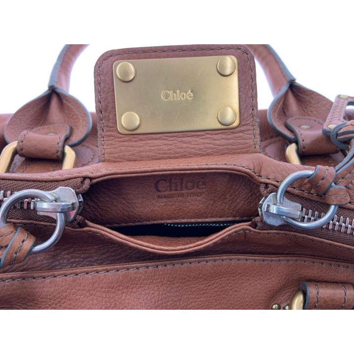 Chloe クロエ パディントン ハンドバッグ ブラウン - 中古 - なんでも