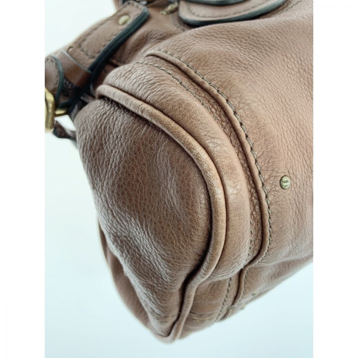 Chloe クロエ パディントン ハンドバッグ ブラウン - 中古 - なんでも