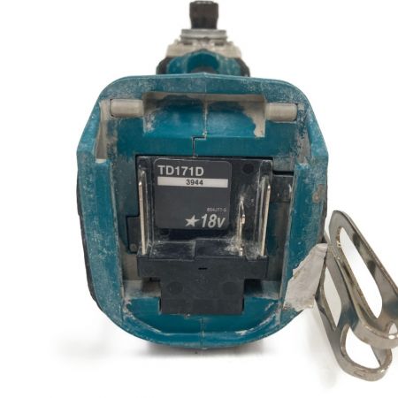  MAKITA マキタ 充電式インパクトドライバ 18V 4.0Ah TD171D グリーン x ブラック